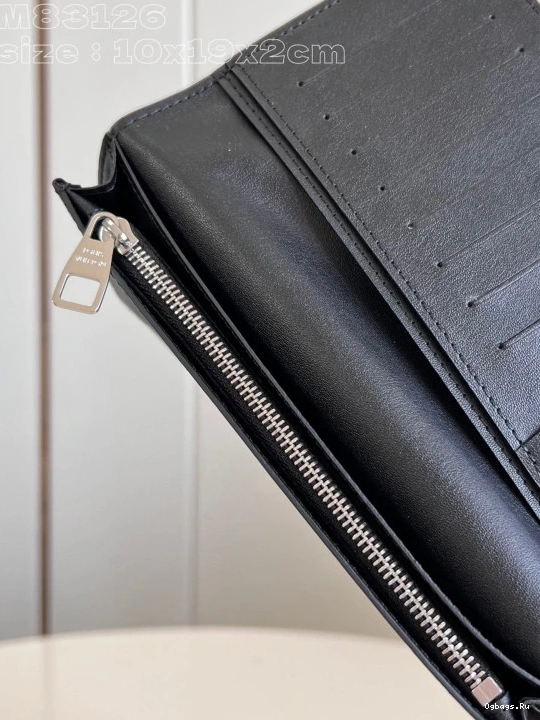 LOUIS WALLET-10*19*2cm VUITTON BRAZZA 0420